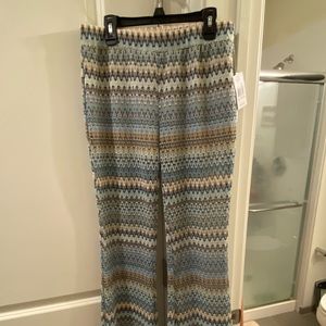 Junior’s Joe B Wide Leg Knit Pants; Size Medium; NWT